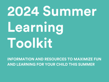 Summer Learning Toolkit – 2024